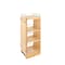 Rev-A-Shelf Maple Veneer, Light Brown, 9.5 in W, 26.15 in H, 10.75 in D, 10.75 in L, Light Brown 448-BBSCWC-9C - alternate 1